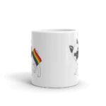 French Bulldog Rainbow Pride LGBT Coffee Mug