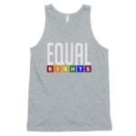 Equal Rights LGBTQ Tank Top Grey