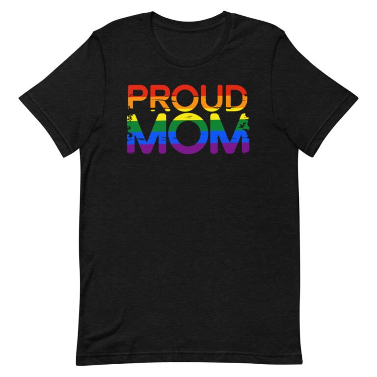 Proud Mom LGBTQ Pride Tshirt
