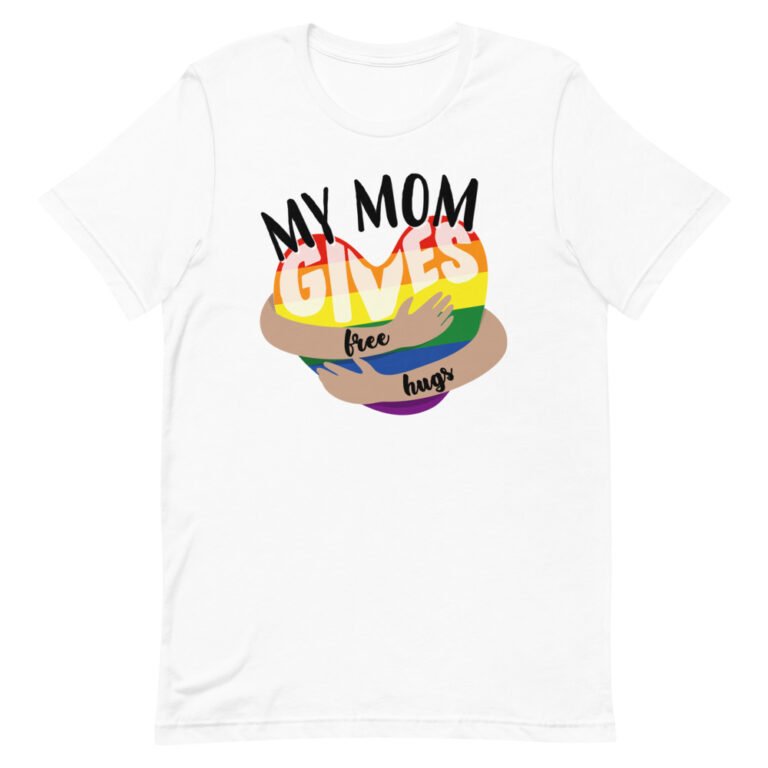 Mom Gives Free Hugs Pride Shirt