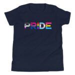 Gay Pride Kid Shirt Navy